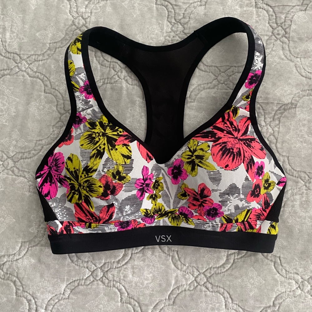 Victorias Secret VSX floral sports bra